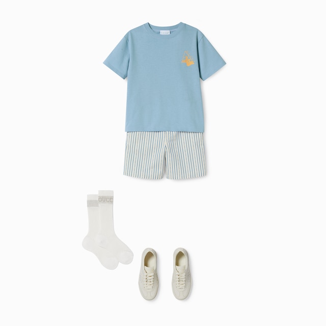 Children's cotton T-shirt with print
