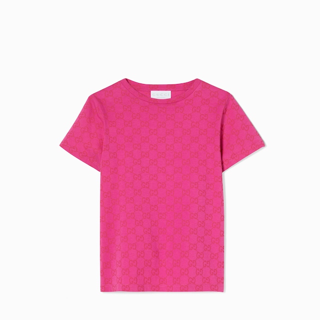 Children's printed cotton T-shirt