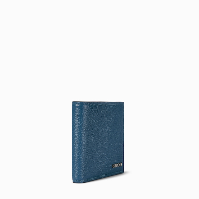 Portafoglio bi-fold con logo Gucci