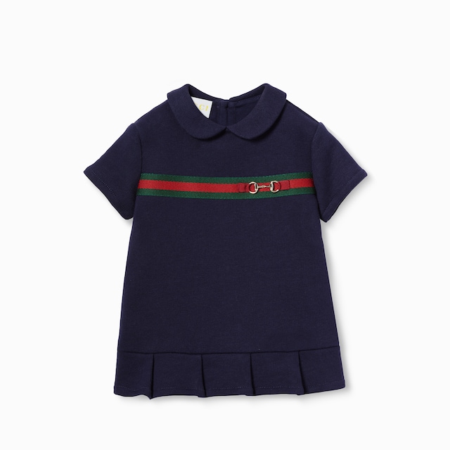 Baby cotton dress with Web