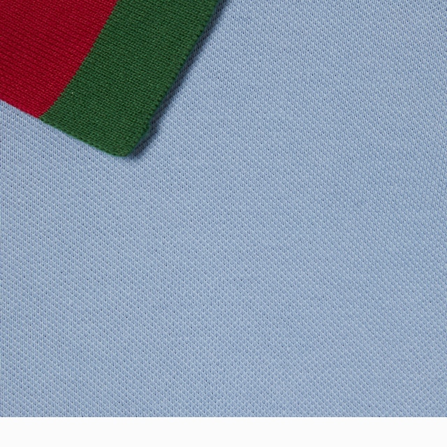 Children's cotton polo shirt