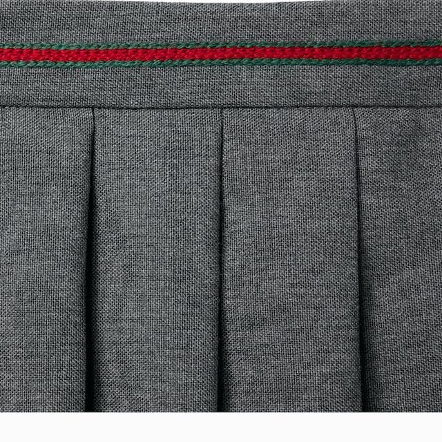 Children's wool skirt with embroidery