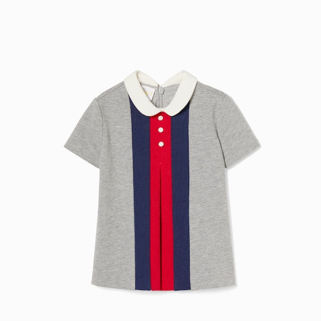 Baby cotton dress with Web