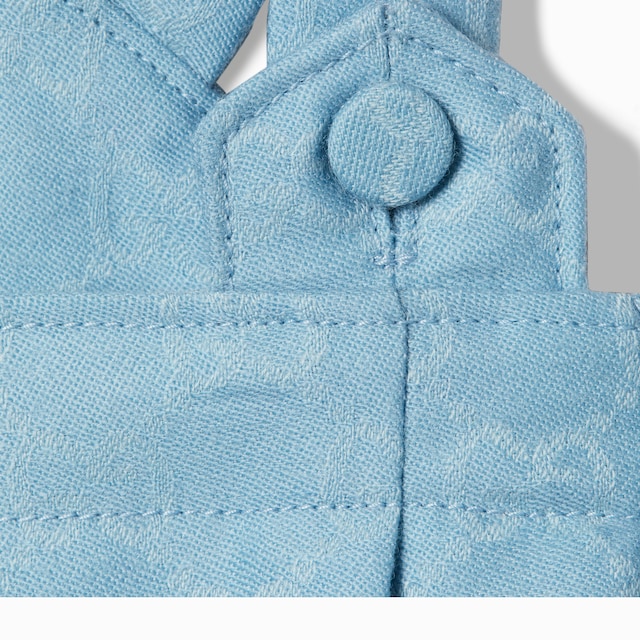 Baby GG flannel overall