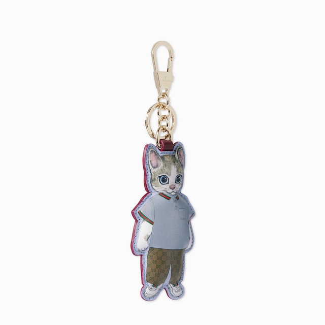 日本限定 ヒグチユウコ 猫 （BORIS）キーチェーン
