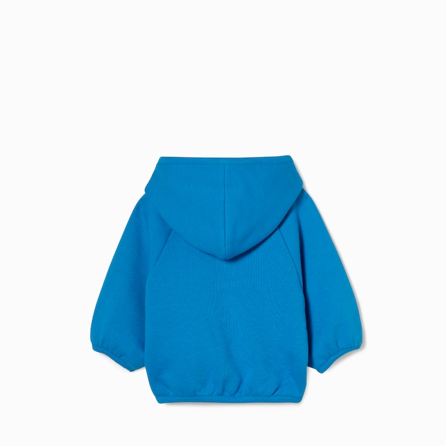 Baby cotton sweatshirt with print