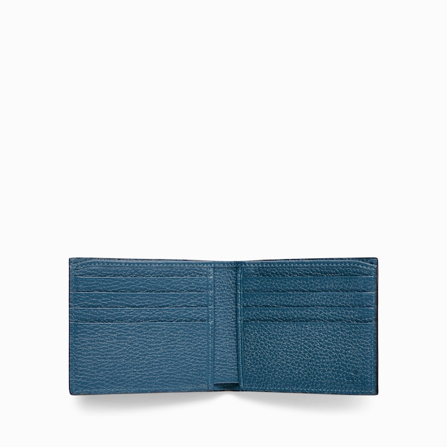 Portafoglio bi-fold con logo Gucci