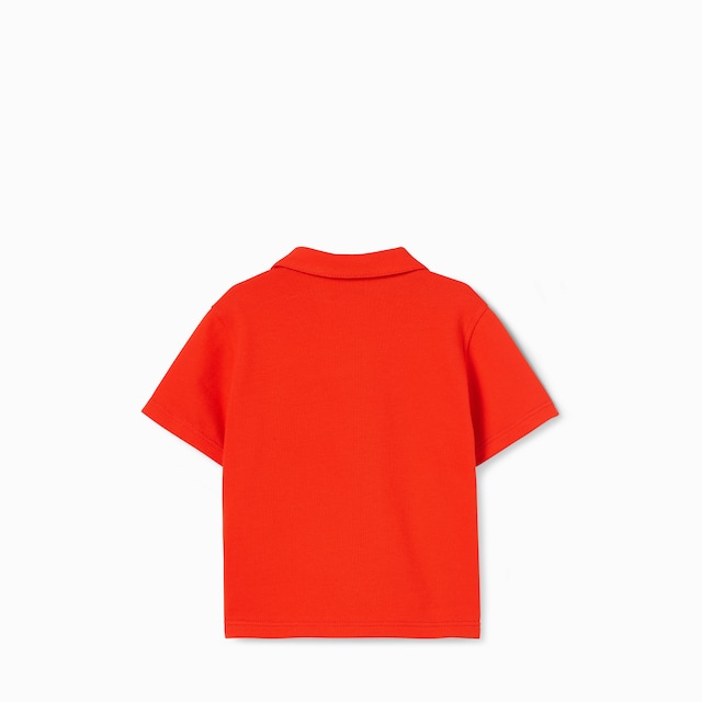Baby polo shirt with embroidery