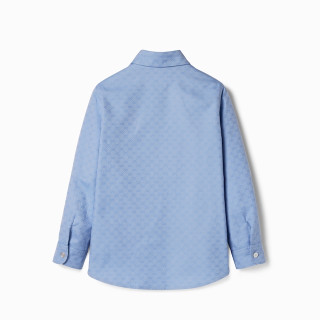 Children's Oxford cotton GG shirt