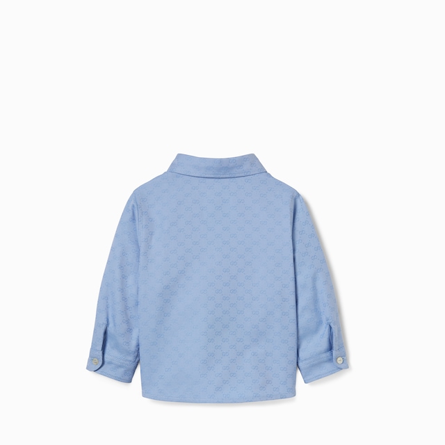Baby Oxford cotton GG shirt