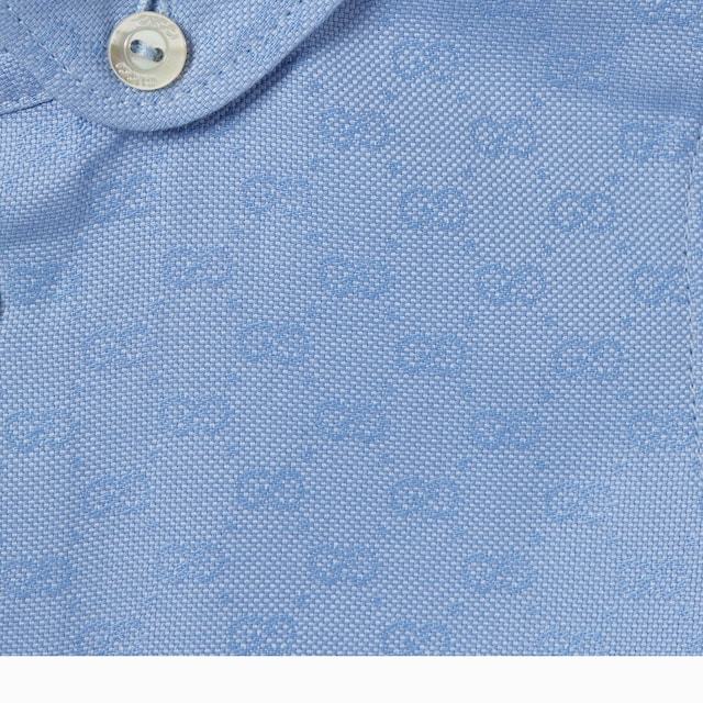 Baby Oxford cotton GG shirt