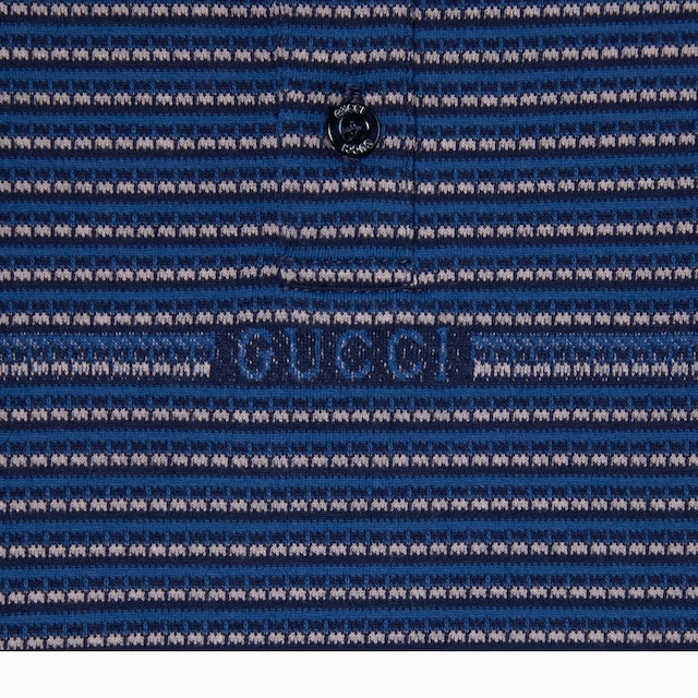 Children's cotton jersey polo shirt