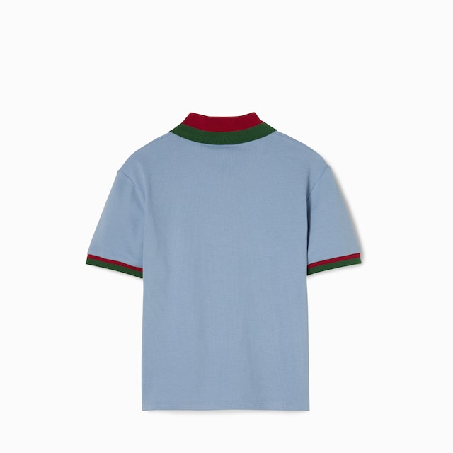 Children's cotton polo shirt