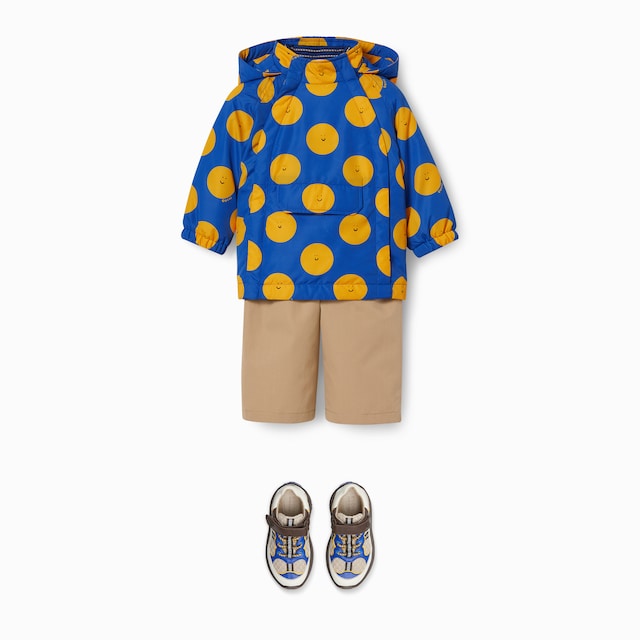Baby cotton jersey polo shirt