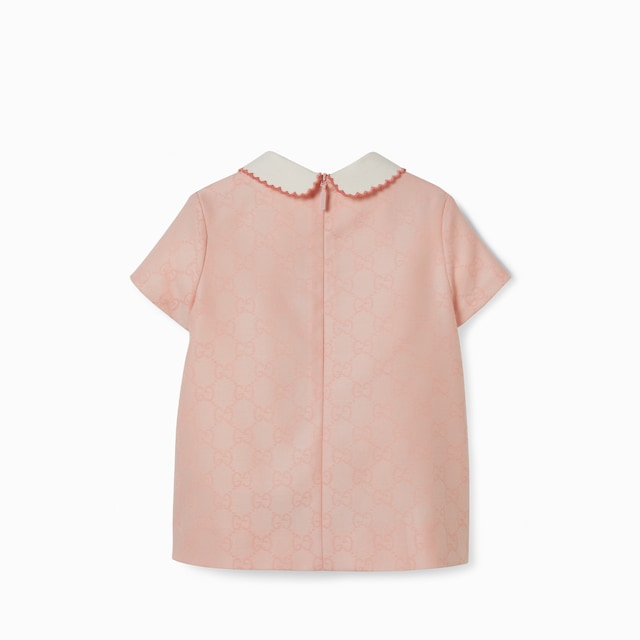Baby GG flannel dress