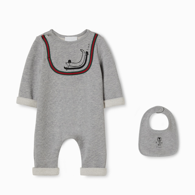 Baby cotton two-piece gift set