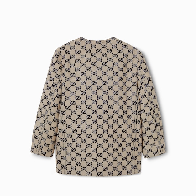 Children's GG canvas jacket