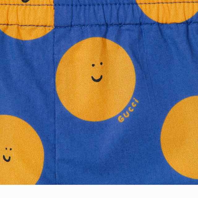 Baby printed cotton shorts