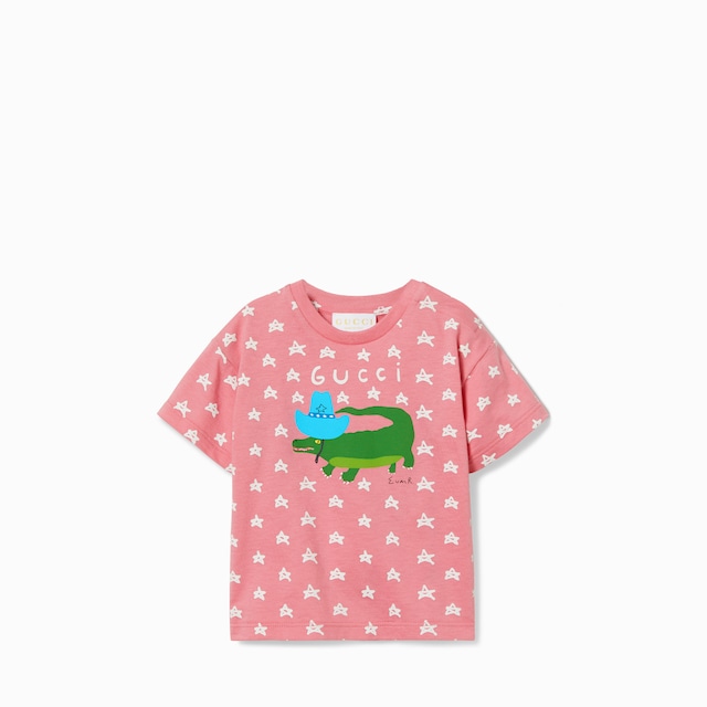 GUCCI ベビー Tシャツ 18／24動物プリント新品 ベビーガールズ ハイブランド Tシャツ＆ポロ | GUCCI® JP