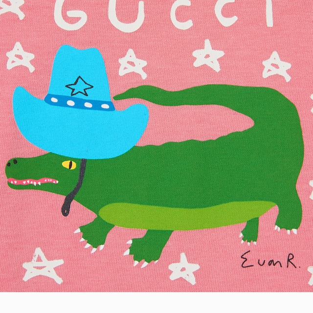 GUCCI ベビー Tシャツ 18／24動物プリント新品 GUCCI ベビー Tシャツ 18／24動物プリント新品 Baby printed