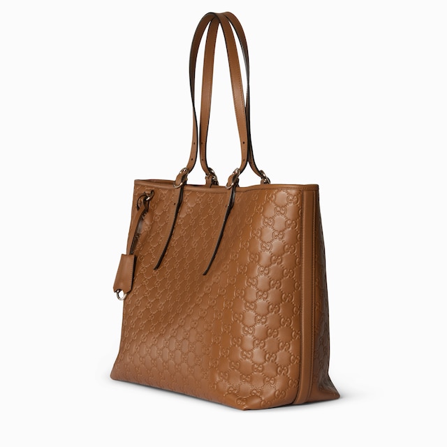 GG Emblem large tote bag