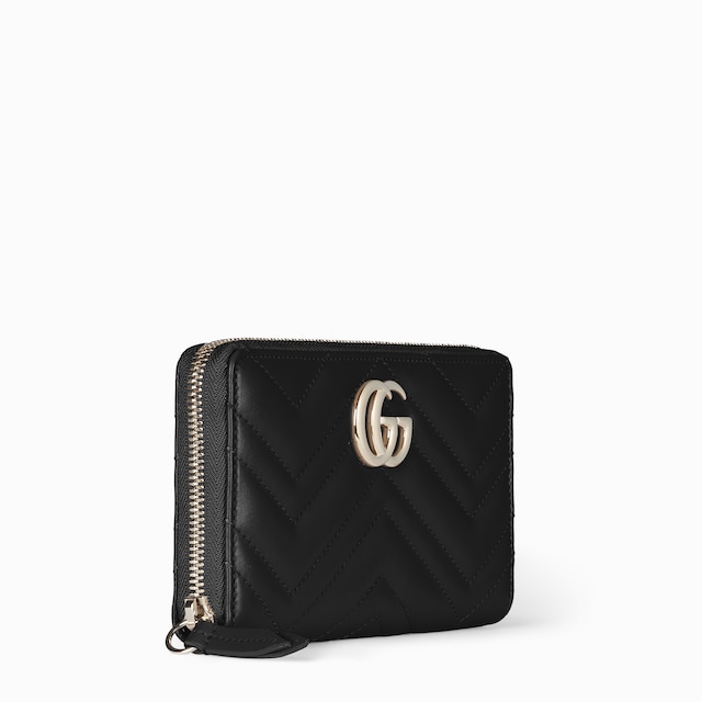 GG Marmont zip around wallet