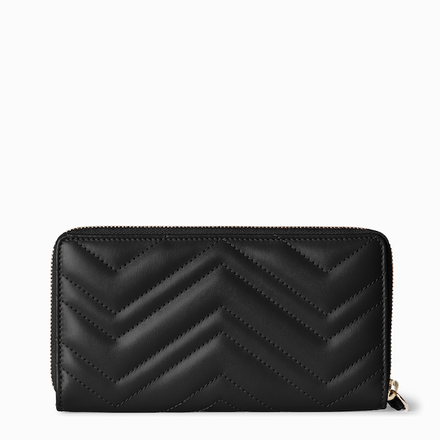 GG Marmont zip around wallet