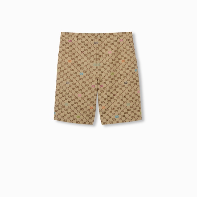 Short en toile GG