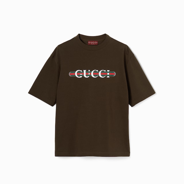 コットンジャージー プリント Tシャツ