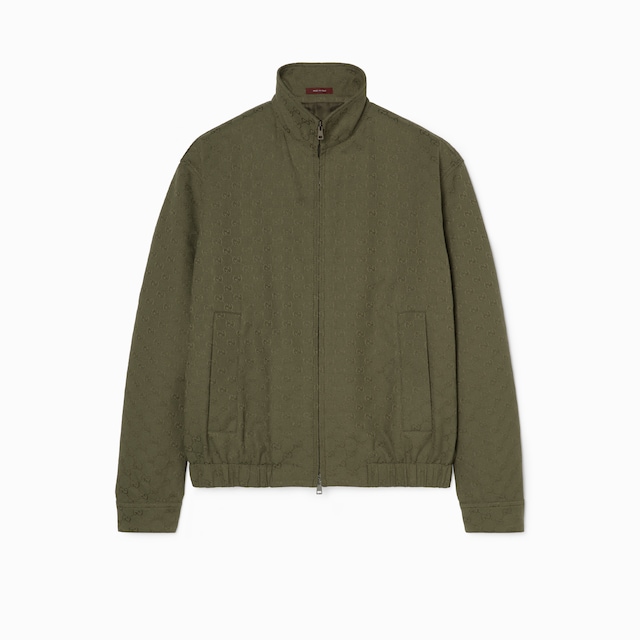 Blouson aviateur en toile GG