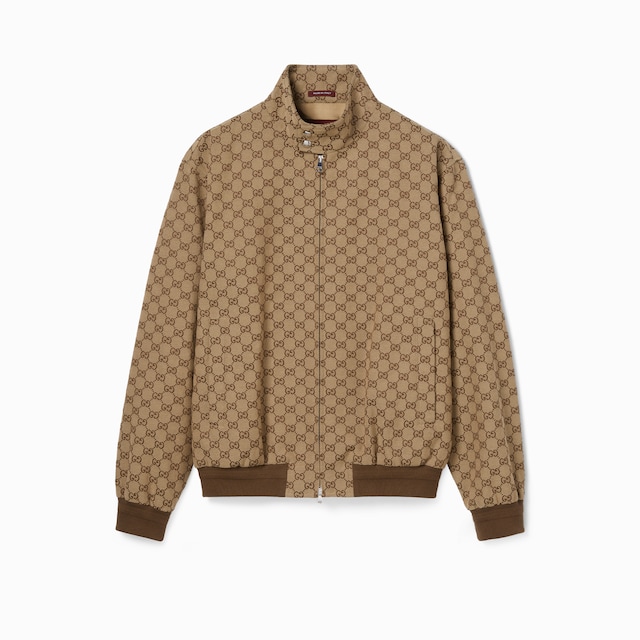 Blouson aviateur en toile GG