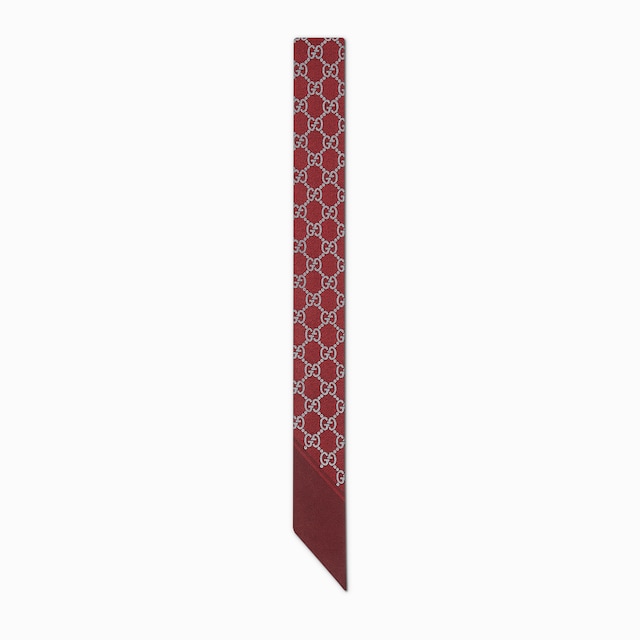 Printed silk ribbon