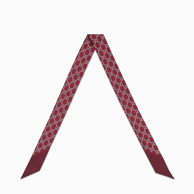 Printed silk ribbon