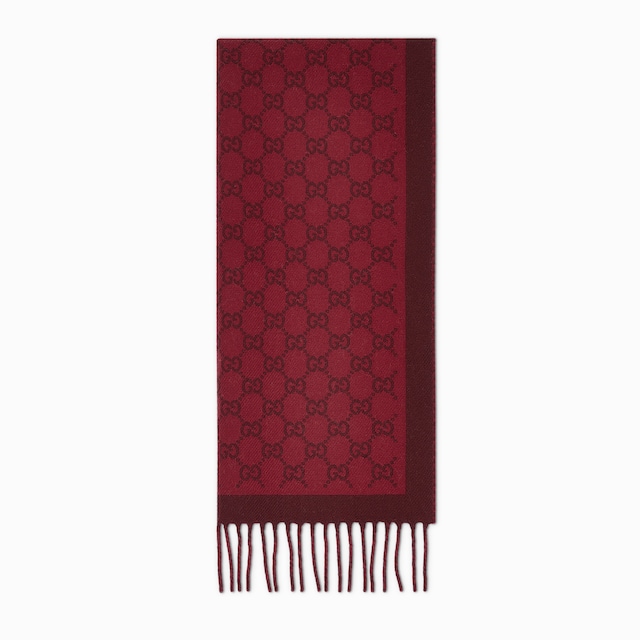 GG wool scarf