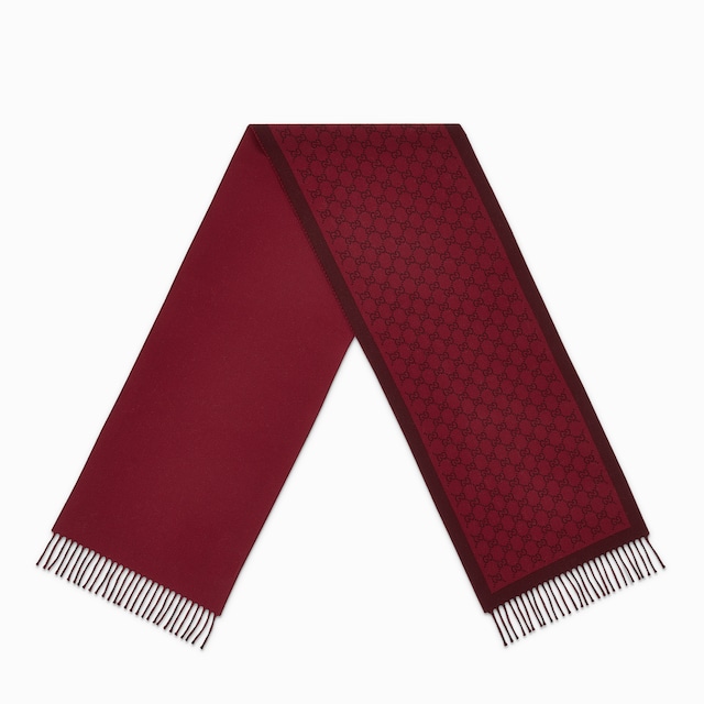 GG wool scarf