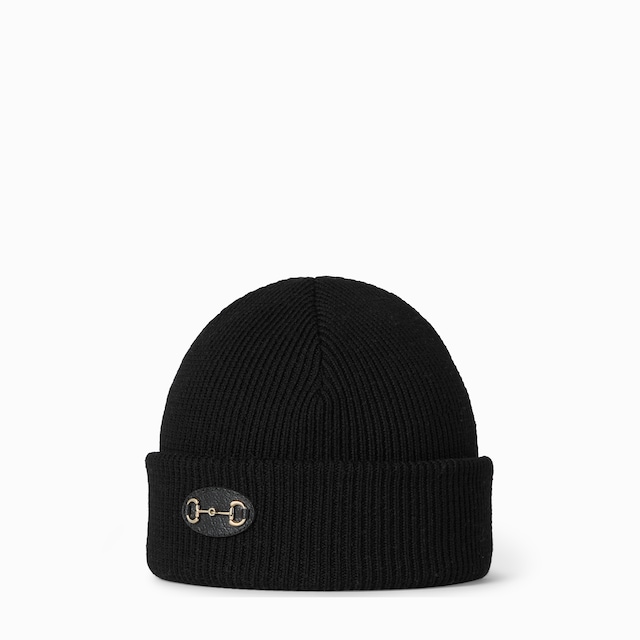 Wool hat with Horsebit