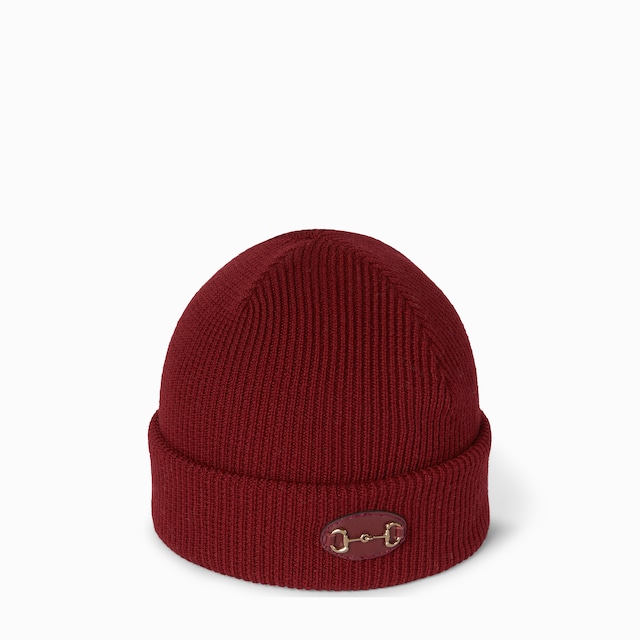 Wool hat with Horsebit