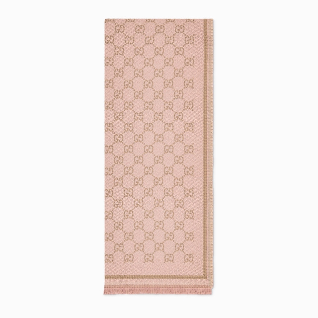 GG wool scarf