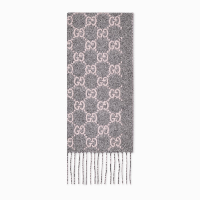 GG cashmere scarf