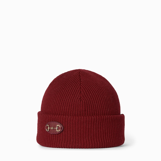 Wool hat with Horsebit