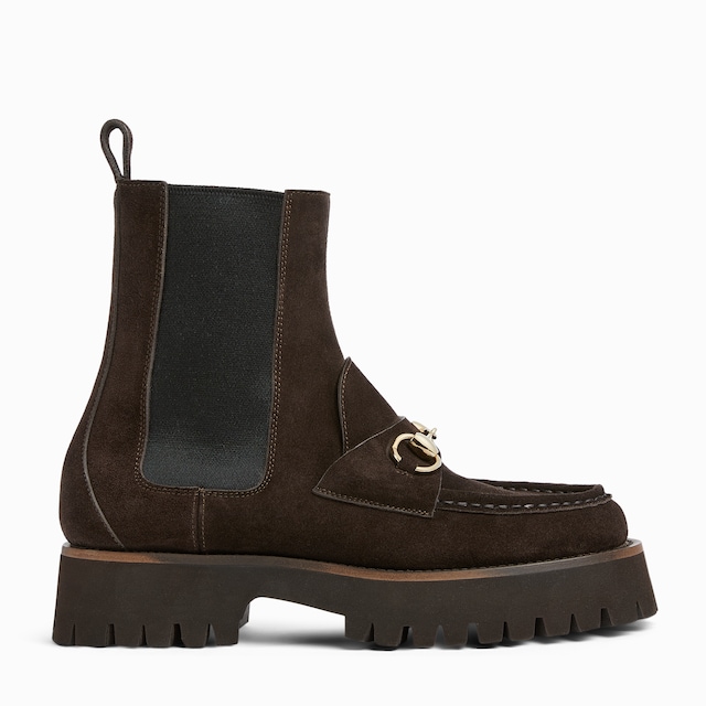 Damenstiefelette mit Horsebit