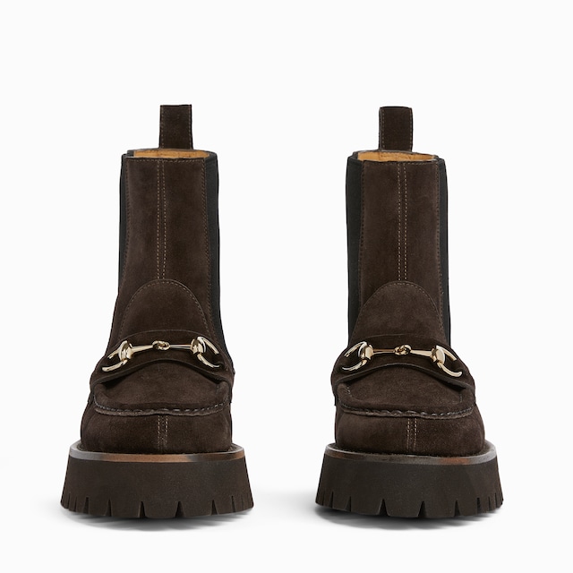 Damenstiefelette mit Horsebit