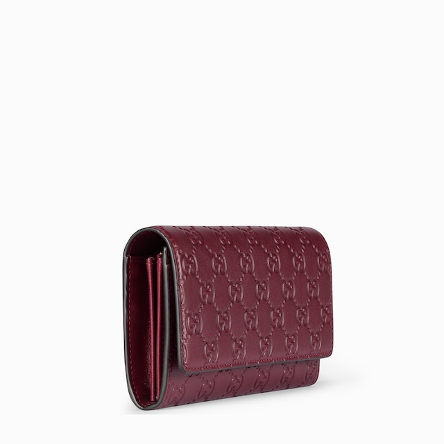 GG Emblem continental wallet