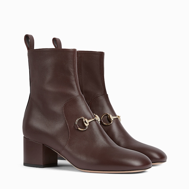Damenstiefelette mit Horsebit