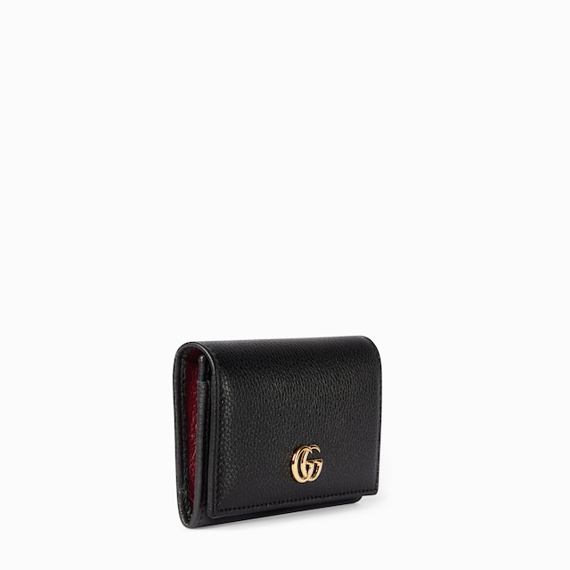 Bi-color GG Marmont card case