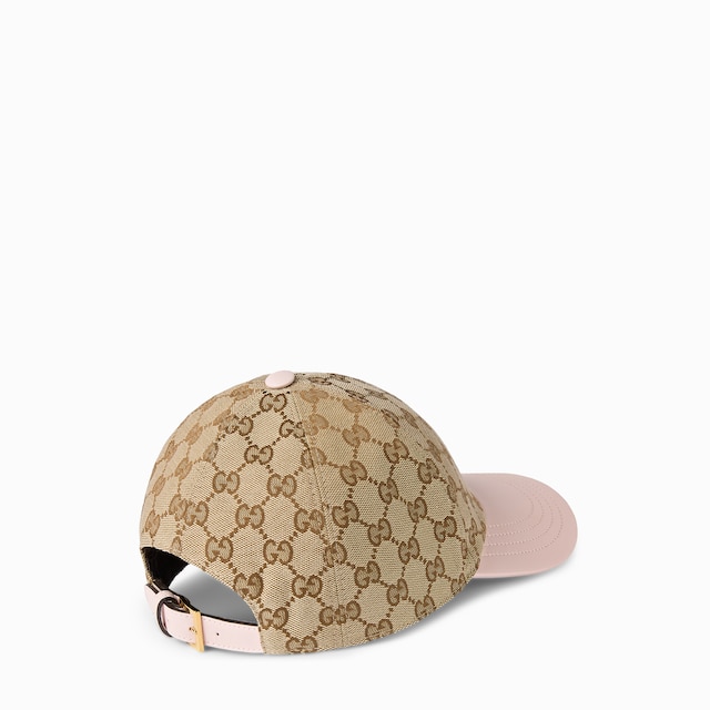 GUCCI made in Italy ホワイト ベースボールキャップ オリジナル GG ベースボールキャップベージュ＆ブルー | GUCCI公式