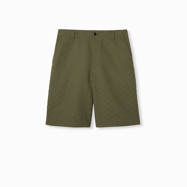 Short en toile GG
