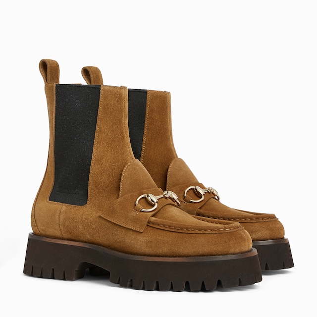Damenstiefelette mit Horsebit