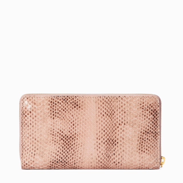 GUCCI スクリプト パイソン ジップアラウンドウォレット