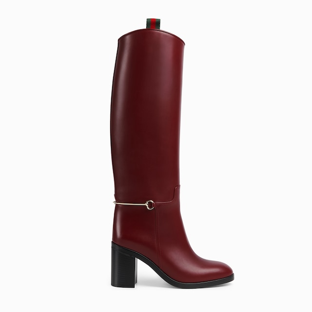 Women's boot with slim Horsebit  